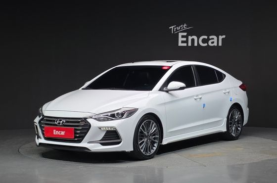 Hyundai AVANTE 1.6 Turbo Sport — пробег 116 396 км — фото 1 из 5
