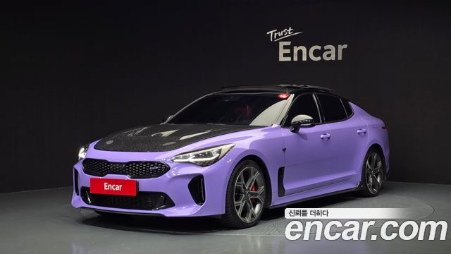 Kia Stinger из Кореи Encar