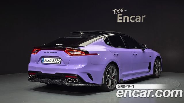 Kia Stinger из Кореи Encar