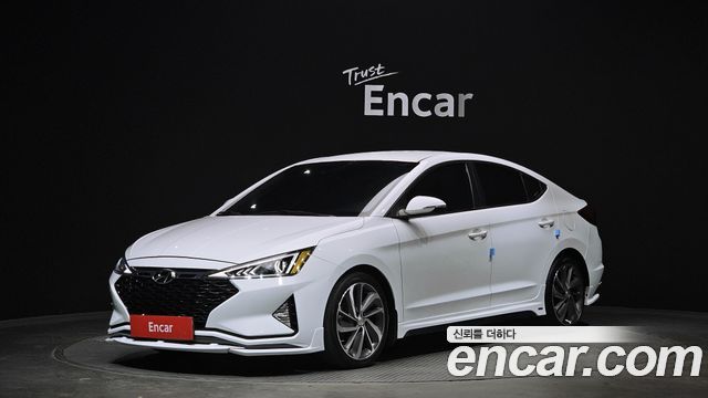 Hyundai AVANTE из Кореи Encar