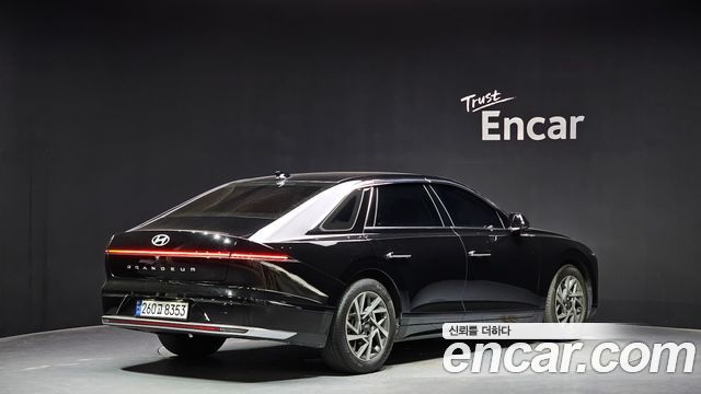 Hyundai Grandeur из Кореи Encar