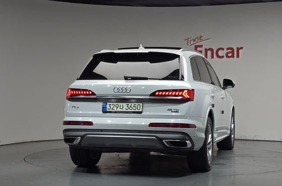 Audi Q7 45 TDI Quattro Premium — пробег 99 020 км — фото 4 из 5