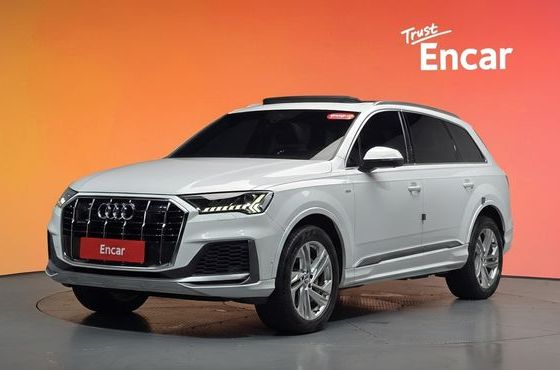 Audi Q7 45 TDI Quattro Premium — пробег 99 020 км — фото 1 из 5