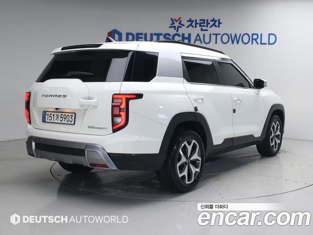 Ssangyong Torres из Кореи Encar