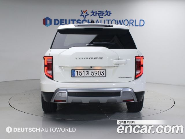 Ssangyong Torres из Кореи Encar