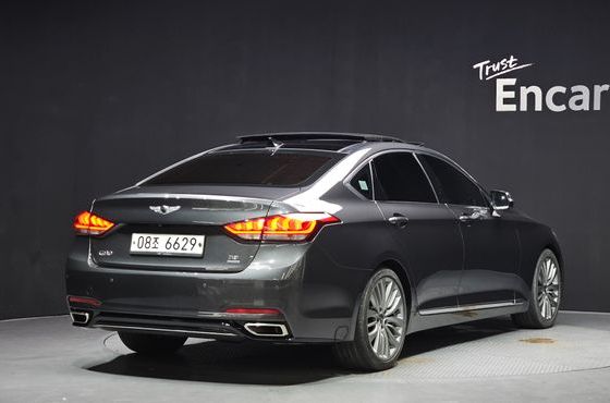 Genesis G80 3.3 GDI AWD Premium Luxury — пробег 123 034 км — фото 2 из 5
