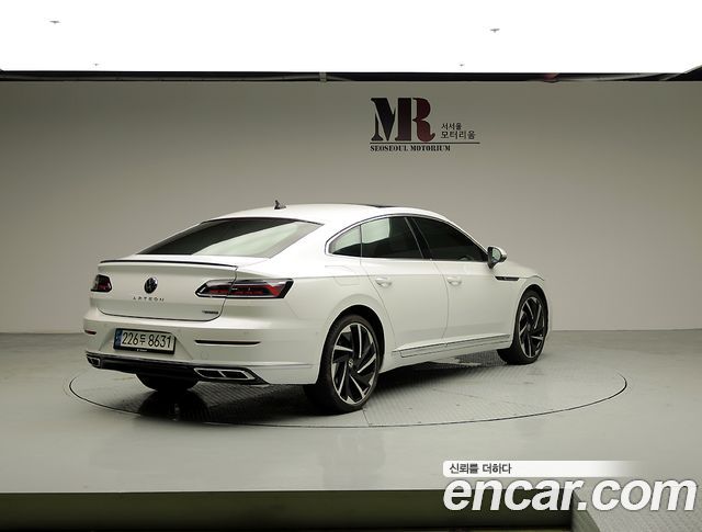 Volkswagen Arteon из Кореи Encar