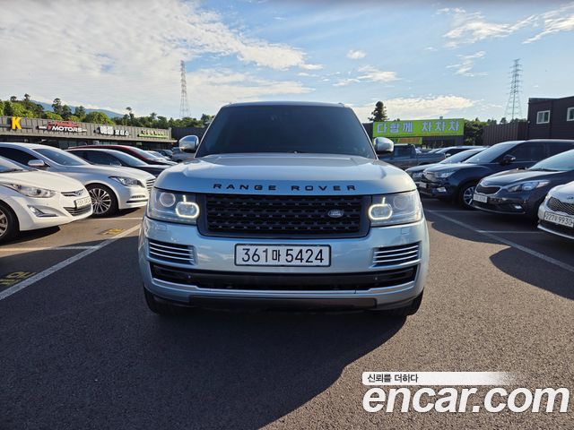 Land Rover Range Rover из Кореи Encar
