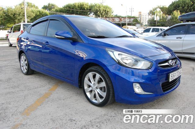 Hyundai Accent из Кореи Encar