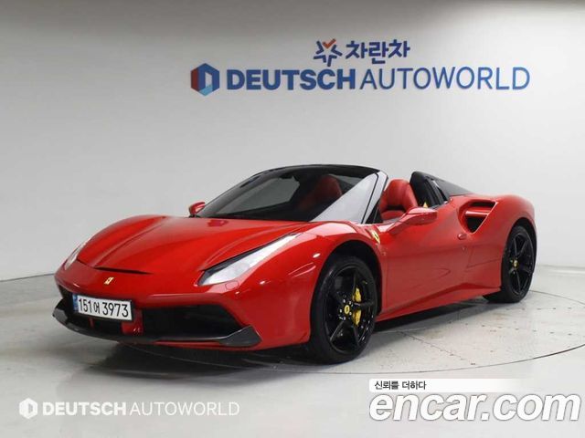 Ferrari 488 из Кореи Encar