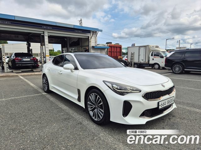 Kia Stinger из Кореи Encar