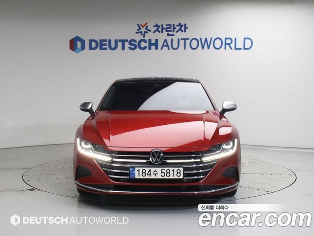 Volkswagen Arteon из Кореи Encar