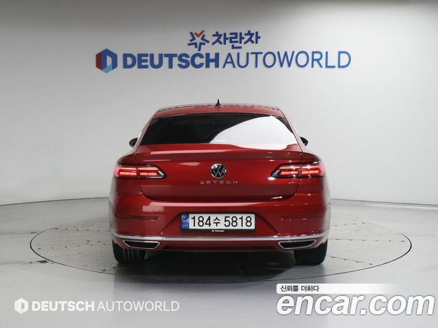 Volkswagen Arteon из Кореи Encar