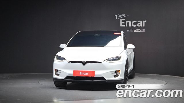 Tesla Model X из Кореи Encar