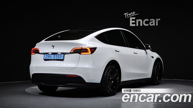 Tesla Model Y из Кореи Encar