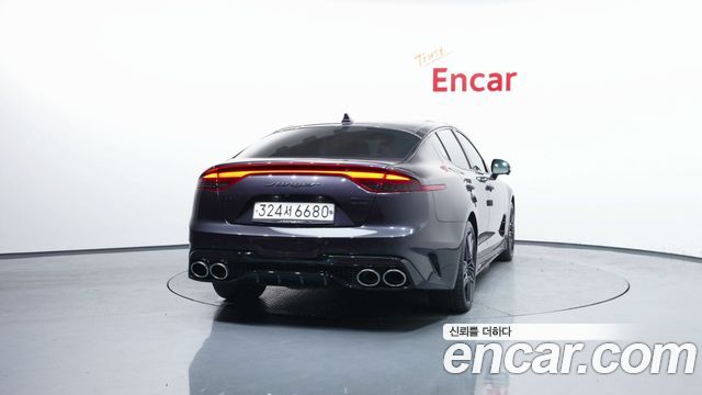 Kia Stinger из Кореи Encar