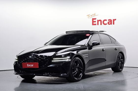 Genesis G80 Gasoline 3.5 Turbo AWD Black — пробег 5 126 км — фото 1 из 5