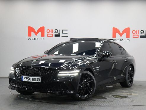 Genesis G80 Gasoline 3.5 Turbo AWD Black — пробег 160 км — фото 1 из 5