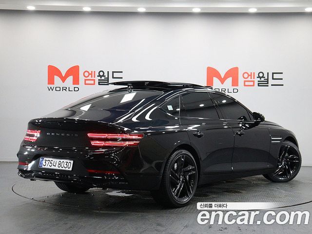 Genesis G80 Gasoline 3.5 Turbo AWD Black — пробег 160 км — фото 4 из 5