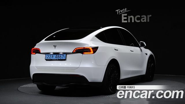 Tesla Model Y из Кореи Encar