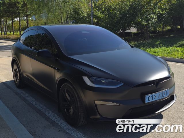 Tesla Model X из Кореи Encar
