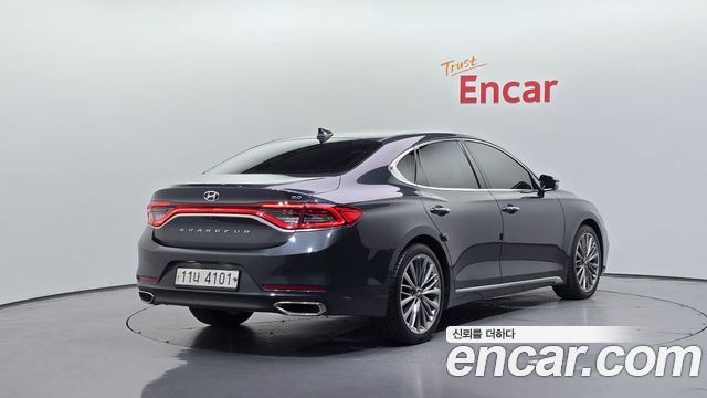 Hyundai Grandeur из Кореи Encar
