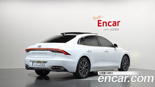 Hyundai Grandeur из Кореи Encar