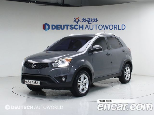 Ssangyong KORANDO из Кореи Encar