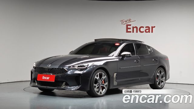 Kia Stinger из Кореи Encar