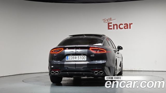 Kia Stinger из Кореи Encar