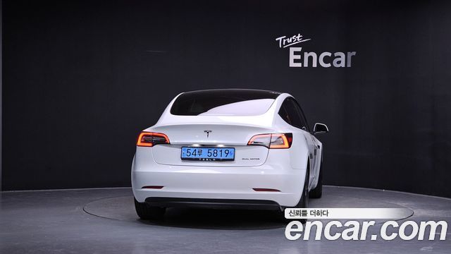 Tesla Model 3 из Кореи Encar