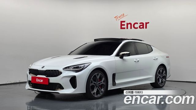 Kia Stinger из Кореи Encar