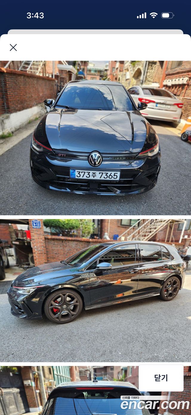 Volkswagen Golf 2.0 GTI — пробег 3 525 км — фото 1 из 5