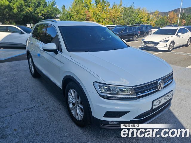 Volkswagen Tiguan из Кореи Encar