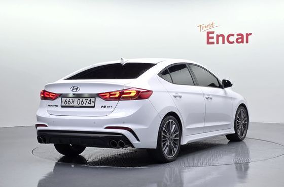 Hyundai AVANTE 1.6 Turbo Sport — пробег 89 240 км — фото 2 из 5