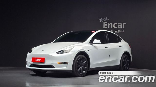Tesla Model Y из Кореи Encar