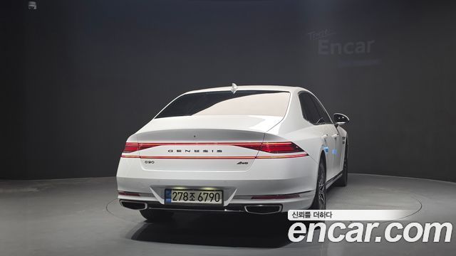 Genesis G90 Gasoline 3.5 Turbo AWD — пробег 87 138 км — фото 4 из 5