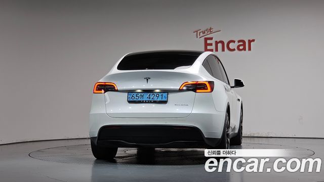 Tesla Model Y из Кореи Encar