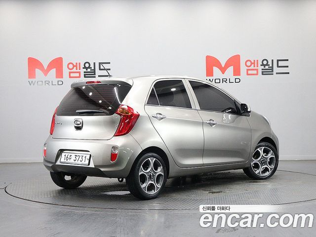 Kia morning из Кореи Encar