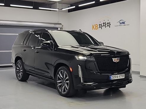 Cadillac Escalade 6.2 Sports Platinum — пробег 99 294 км — фото 4 из 5