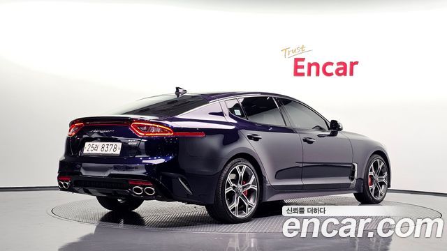 Kia Stinger из Кореи Encar