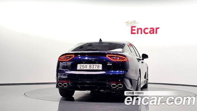 Kia Stinger из Кореи Encar
