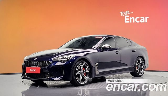Kia Stinger из Кореи Encar