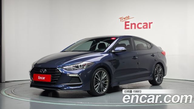 Hyundai AVANTE 1.6 Turbo Sport — пробег 71 651 км — фото 1 из 5