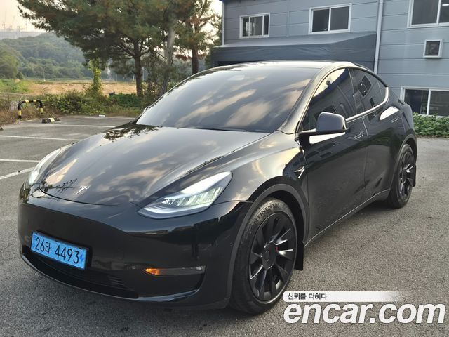 Tesla Model Y Long Range AWD — пробег 101 711 км — фото 1 из 5