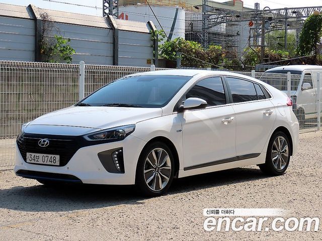 Hyundai Ioniq из Кореи Encar
