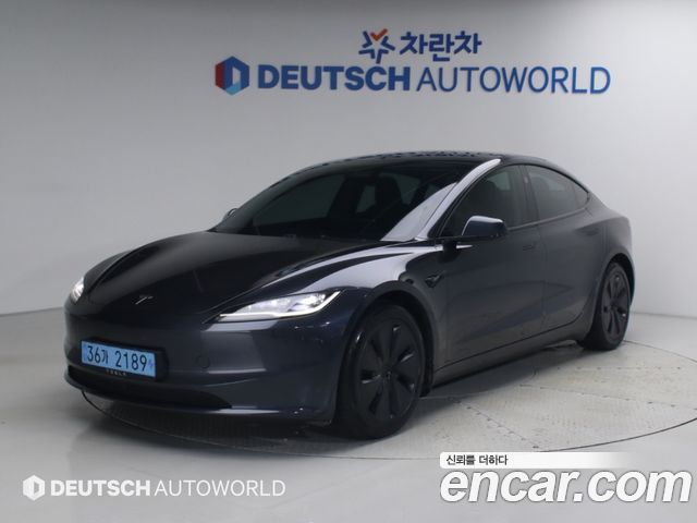Tesla Model 3 из Кореи Encar