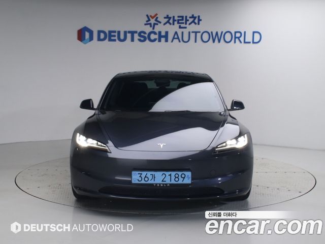 Tesla Model 3 из Кореи Encar