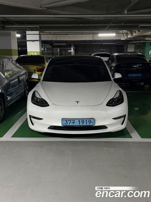 Tesla Model 3 из Кореи Encar