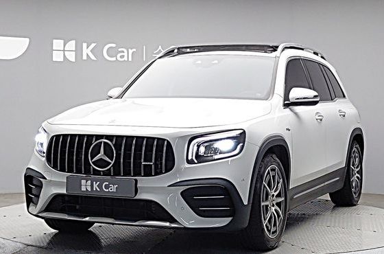 Mercedes-Benz GLB-Class AMG GLB35 4MATIC — пробег 28 518 км — фото 1 из 5